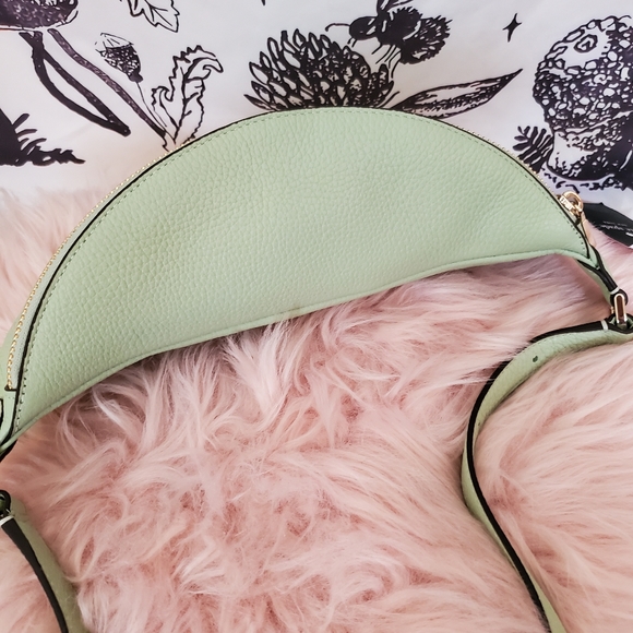 NWT KATE SPADE LEILA BELT BAG BEACH GLASS MINT FANNY PACK - Picture 3 of 7